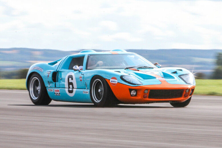 Car Chase Heroes 3-Mile Gt40 Driving Experience - 26 Locs   Wowcher