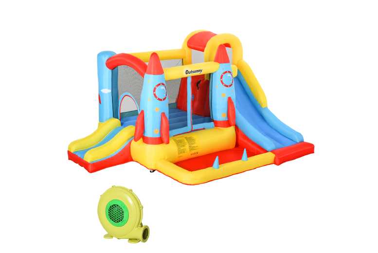 Mhstar Uk Ltd Outsunny Kids Bounce Castle Inflatable