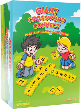 Traditional Garden Games Ltd Giant Crossword Connect Game   Wowcher