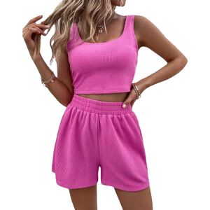 Magexic Women'S Two-Piece Lounge Tank And Shorts Set - 5 Colours   Wowcher