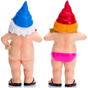 Just Gift Direct Novelty Naked Garden Gnome Statues   Wowcher