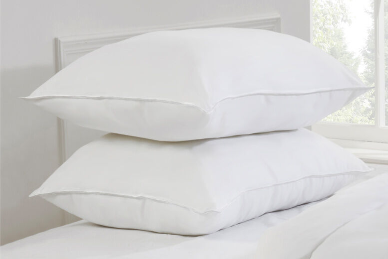 Cascade Home Pair of Duck Feather and Down Pillows Cascade Home Pair of Duck Feather and Down Pillows