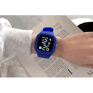 Beefy Goods Led Electronic Silicone Unisex Fashion Watch - 7 Colours - Green   Wowcher