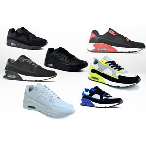 Beta Shoes T/A Shoe Fest Men'S Comfort Air Running Trainers - Seven Styles & Uk Sizes 6-13! - Grey   Wowcher