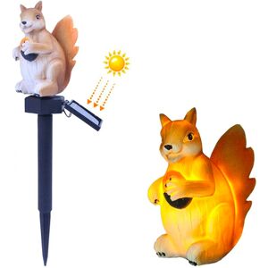 AZONE STORE LTD T/A Shop In Store Led Solar Squirrel Outdoor Lamps - 1, 2, 4 Or 6   Wowcher