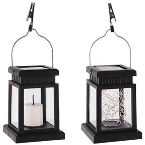 GLAXWOOD TRADING LTD Solar Hanging Lantern Outdoor Light - 1 Or 2!   Wowcher