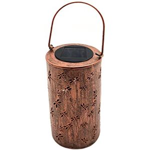 GLAXWOOD TRADING LTD Outdoor Solar Powered Dragonfly Decal Lantern   Wowcher