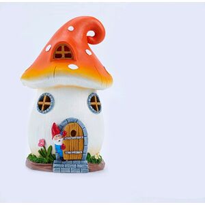 AZONE STORE LTD T/A Shop In Store Solar Power Mushroom House Garden Decor Light - 2 Styles   Wowcher