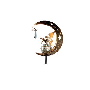 Obero International Ltd Solar Fairy Moon Solar Decorative Led Light   Wowcher
