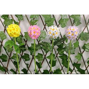 GLAXWOOD TRADING LTD Outdoor Dandelion Flower Garden Solar Light - 4 Colours - Purple   Wowcher