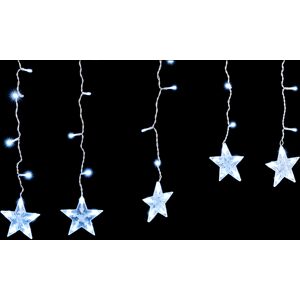 Chimp Electronics Star Shaped Fairy Curtain Lights   Wowcher