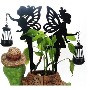 Obero International Ltd Fairy Led Solar Lawn Stake Night Light In 4 Styles And 2 Options   Wowcher