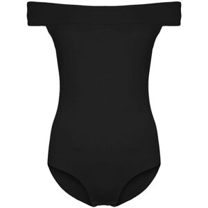 Blue Maas ltd t/a Be Jealous Basic Jersey Bodysuit - 4 Uk Sizes & 12 Colours! - Black   Wowcher