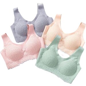 AZONE STORE LTD T/A Shop In Store Wireless Contour Bra - 5 Sizes & Colours! - Grey   Wowcher