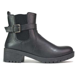 Beta Shoes T/A Shoe Fest Women Chelsea Boots Black Size 3-7   Wowcher