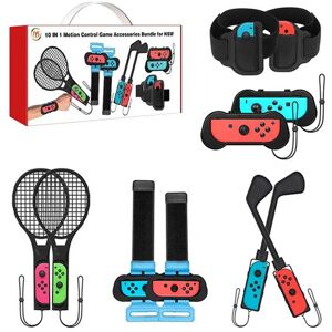 Obero International Ltd Nintendo Switch-Compatible Sports Accessories Bundle - 10 Pieces   Wowcher