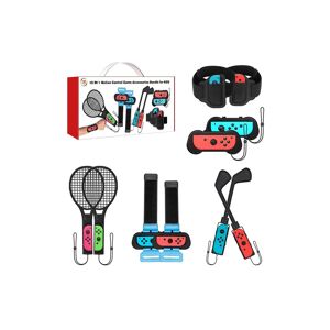 Obero International Ltd Nintendo Switch-Compatible Sports Accessories Bundle - 10 Pieces   Wowcher