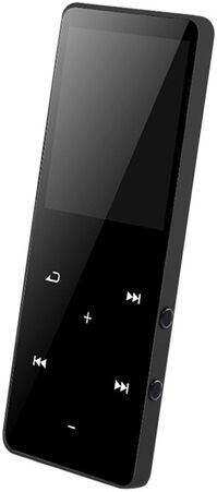 Just Gift Direct Mp3 Music Player In 2 Options And 5 Colours - Black   Wowcher