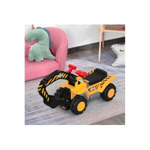 Mhstar Uk Ltd Homcom Kids Ride-On Excavator   Wowcher