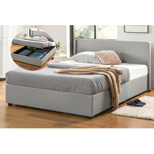 Zinus Maddon Ottoman Gas Lift Bed With Storage - Three Sizes   Wowcher