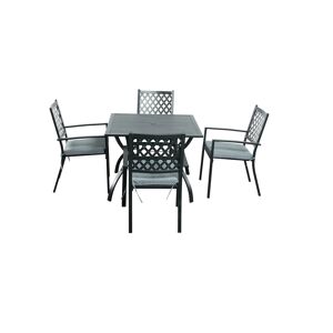 Outdoor Living (NW) Ltd Outdoor Garden Four Seater Dining Set - 3 Styles!   Wowcher