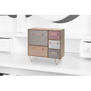 Eurotrade Ltd - I Want Wallpaper Mini Wooden Dresser - 5 Drawers