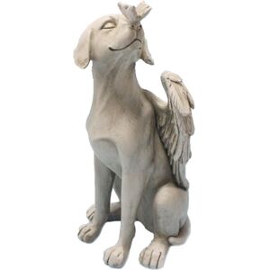 Blu Walk Trading Ltd T/A Supertrendinuk Puppy Angel Garden Ornament   Wowcher