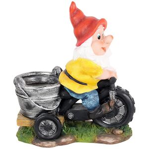 GLAXWOOD TRADING LTD Tricycle Riding Garden Gnome   Wowcher