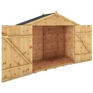 Mercia Garden Products Tongue And Groove Garden Pent Shed Deal - 3 Sizes   Wowcher