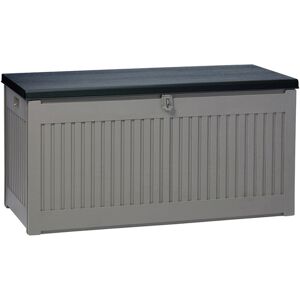 Thompson and Morgan 270L Lockable Garden Storage With A Sit-On Lid In 2 Options   Wowcher