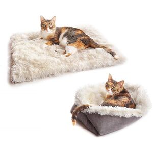 Pope Fbarrett Ltd T/A Whoop Trading Luxury Faux-Fur Pet Bed - 2 Colours   Wowcher