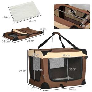 Mhstar Uk Ltd Foldable Pet Carrier For Small Pets   Wowcher