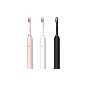AZONE STORE LTD T/A Shop In Store Electric Toothbrush & 4 Brush Heads - 3 Colours - Black   Wowcher