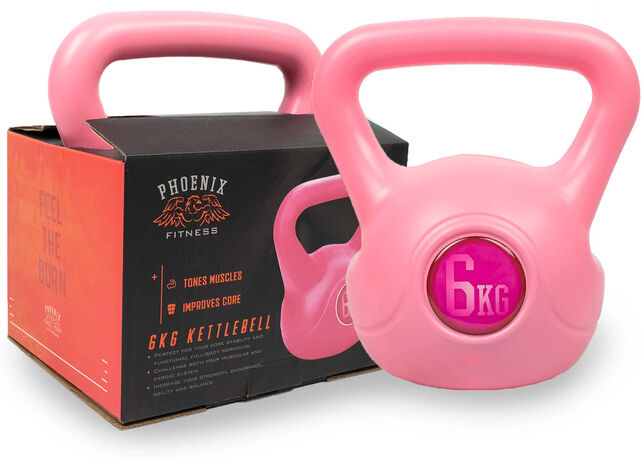 Ryder Imports Ltd Grey Kettlebell - 6kg Ryder Imports Ltd Grey Kettlebell - 6kg