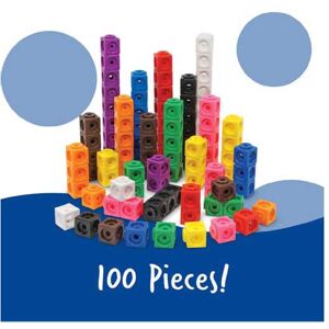 MAQIO LIMITED Mathlink Cubes Set Of 100   Wowcher