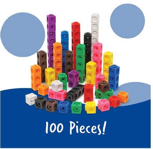 MAQIO LIMITED Mathlink Cubes Set Of 100   Wowcher