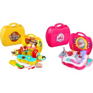 Pope Fbarrett Ltd T/A Whoop Trading Role Play Surprise Suitcase Toy For Kids With 9 Themes   Wowcher