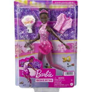 MAQIO LIMITED Barbie Winter Sports Ice Skater - Pink   Wowcher