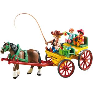 MAQIO LIMITED Playmobil Country Horse Drawn Wagon   Wowcher