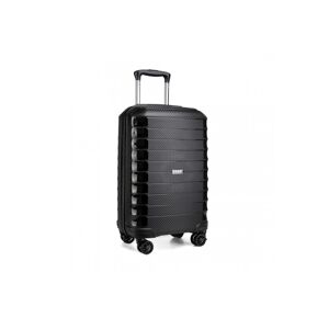 Miss Lulu Kono Cabin-Size Suitcase With Charging Port - Black, Navy   Wowcher