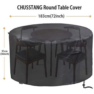 Furniture One Outdoor Round Garden Furniture Cover - 3 Sizes   Wowcher