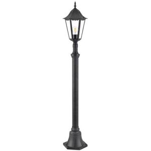 Edit Lighting Edit Single Light Traditional Lamp Post In Black Finish