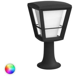 Philips Hue Econic 15W LED Outdoor Pedestal Light In Black Finish