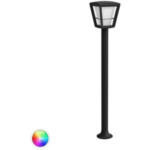 Philips Hue Econic 15W LED Outdoor Post Light In Black Finish