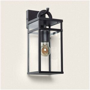 Edit Lighting Diana Outdoor Lantern Wall Light In Black Finish - Edit Lighting Diana Outdoor Lantern Wall Light In Black Finish -
