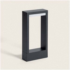 Edit Lighting Ebony 300 LED Outdoor Bollard Light In Black Finish - Edit Lighting Ebony 300 LED Outdoor Bollard Light In Black Finish -