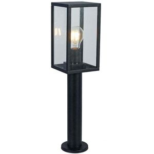 Edit Lighting Edit Boxy Single Light Outdoor Post Light In Black Finish - Edit Lighting Edit Boxy Single Light Outdoor Post Light In Black Finish -