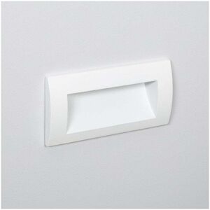 Edit Lighting Edit Elin 4W Warm White LED Recessed Outdoor Wall Light In White Finish - Edit Lighting Edit Elin 4W Warm White LED Recessed Outdoor Wall Light In White Finish -