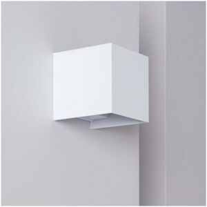 Edit Lighting Edit Eros Warm White LED Outdoor Up & Down Wall Light in White Finish - Edit Lighting Edit Eros Warm White LED Outdoor Up & Down Wall Light in White Finish -