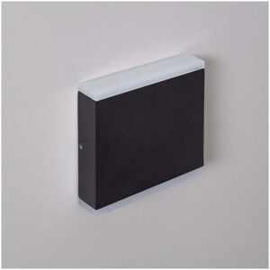 Edit Lighting Edit Orus Square 6W Warm White LED Outdoor Wall Light In Black Finish - Edit Lighting Edit Orus Square 6W Warm White LED Outdoor Wall Light In Black Finish -